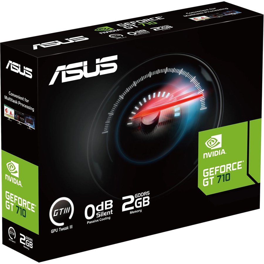 ASUS 2Gb NVIDIA GeForce GT 710 (GT710-SL-2GD5-BRK-EVO)