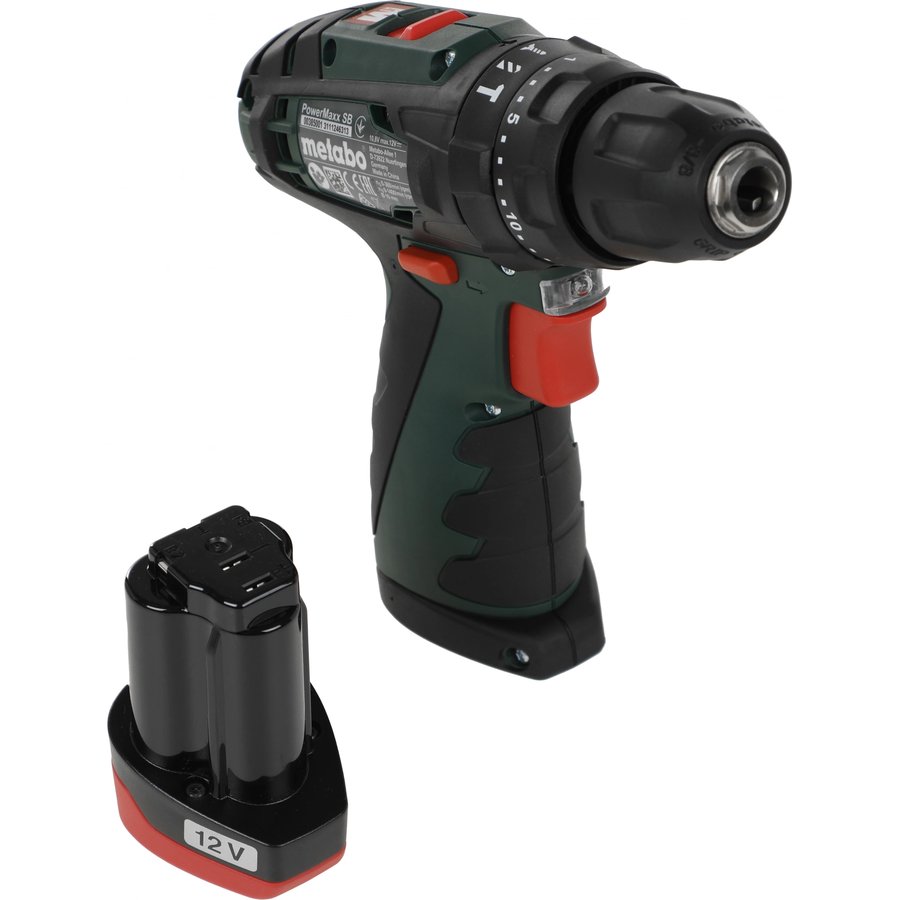 METABO PowerMaxx SB, 2Ач, с двумя аккумуляторами (600385500)