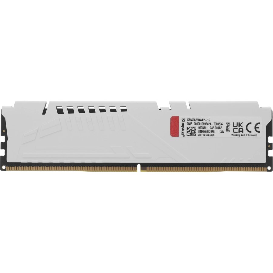 Kingston Fury Beast White 16Gb DDR5 6000MHz (KF560C36BWE2-16)