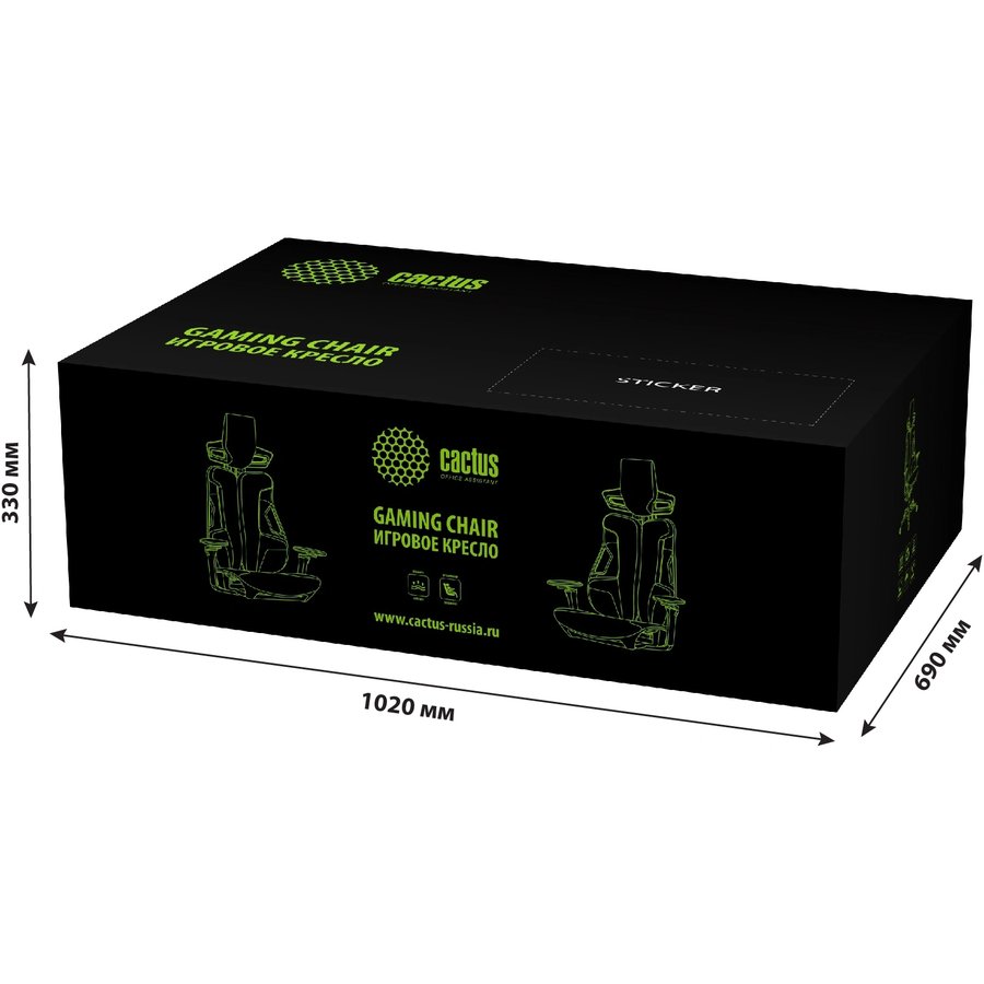 Cactus CS-CHR-DUO-BBK (Черный)