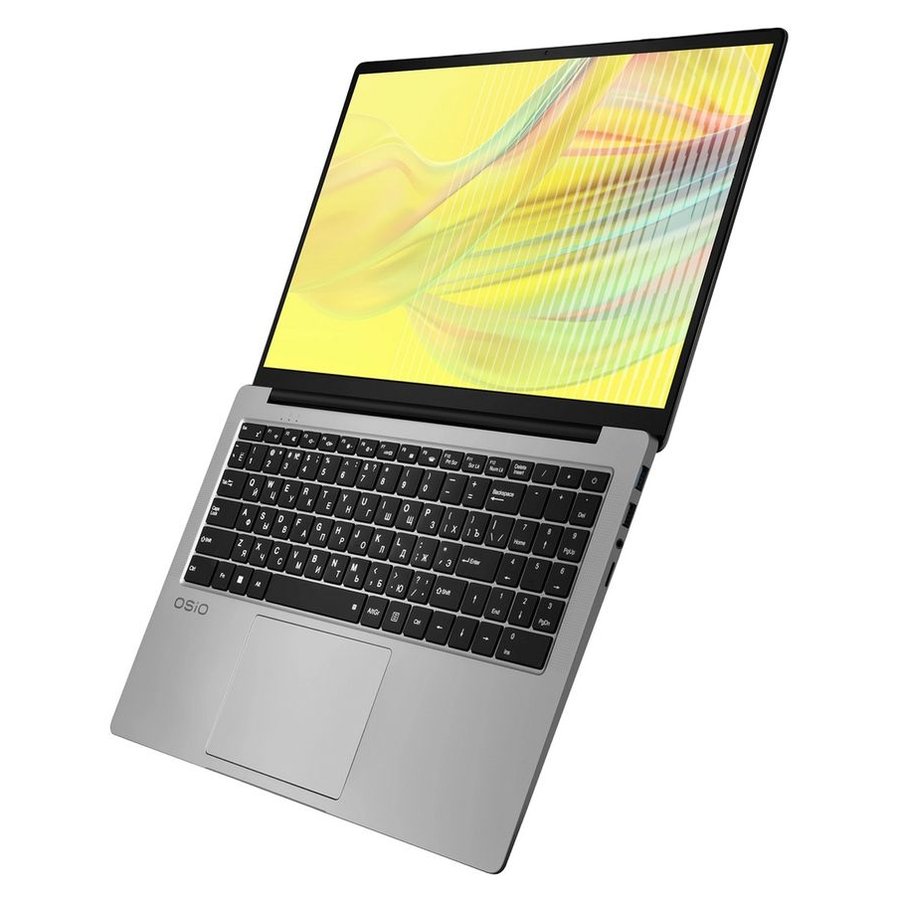 Osio FocusLine F160a (F160A-005) AMD Ryzen 5 5500U 2100MHz/16.1"/1920x1080/16GB/512GB SSD/AMD Radeon Graphics/Wi-Fi/Bluetooth/Без ОС Gray