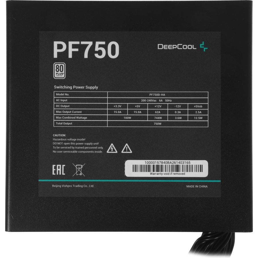 Deepcool PF750 (R-PF750D-HA0B-WDEU)