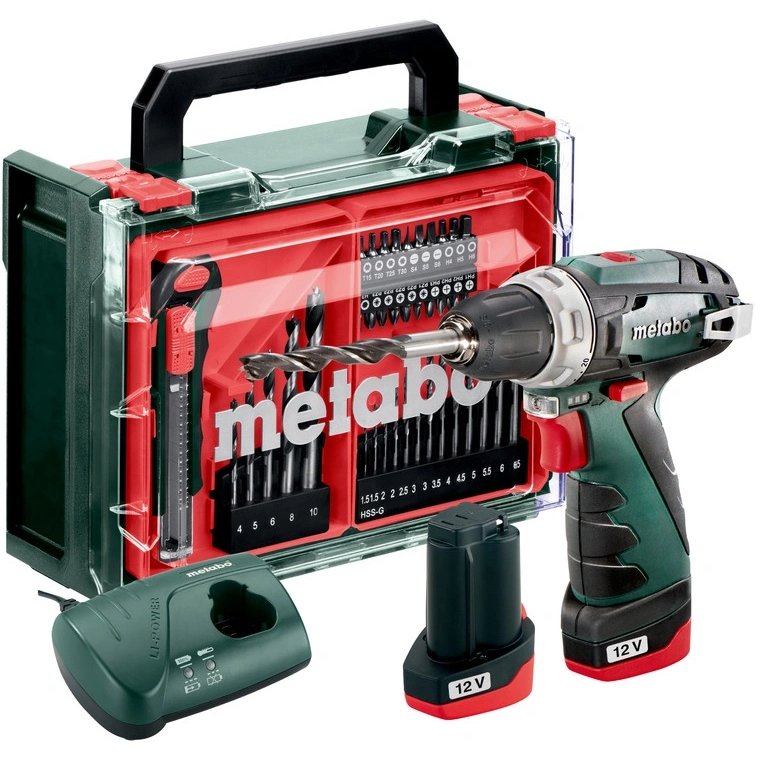 METABO Powermaxx BS Basic Set, 2Ач, с двумя аккумуляторами (600080710)