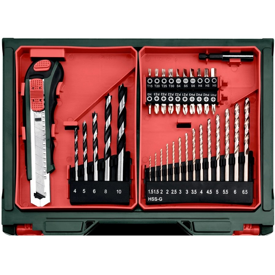 METABO Powermaxx BS Basic Set, 2Ач, с двумя аккумуляторами (600080710)