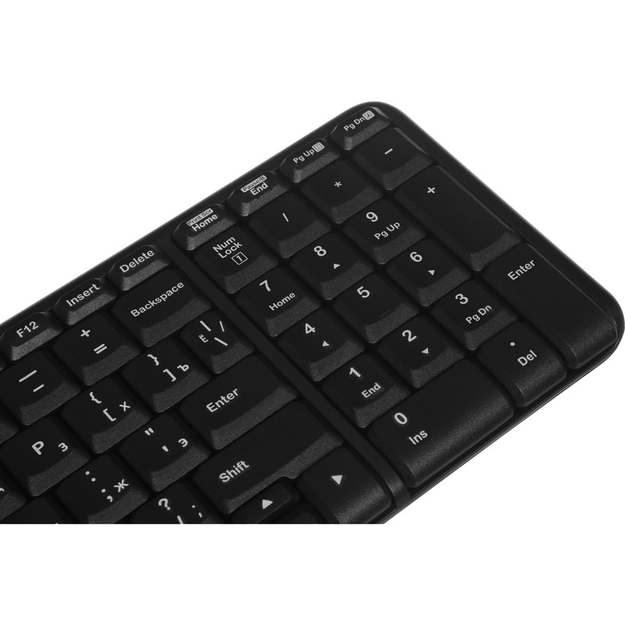 Logitech Wireless Desktop MK220 (920-003236) Черный