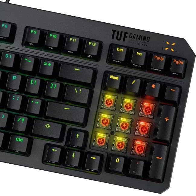 ASUS TUF Gaming K3 Gen II (90MP0390-BKRA01) Black
