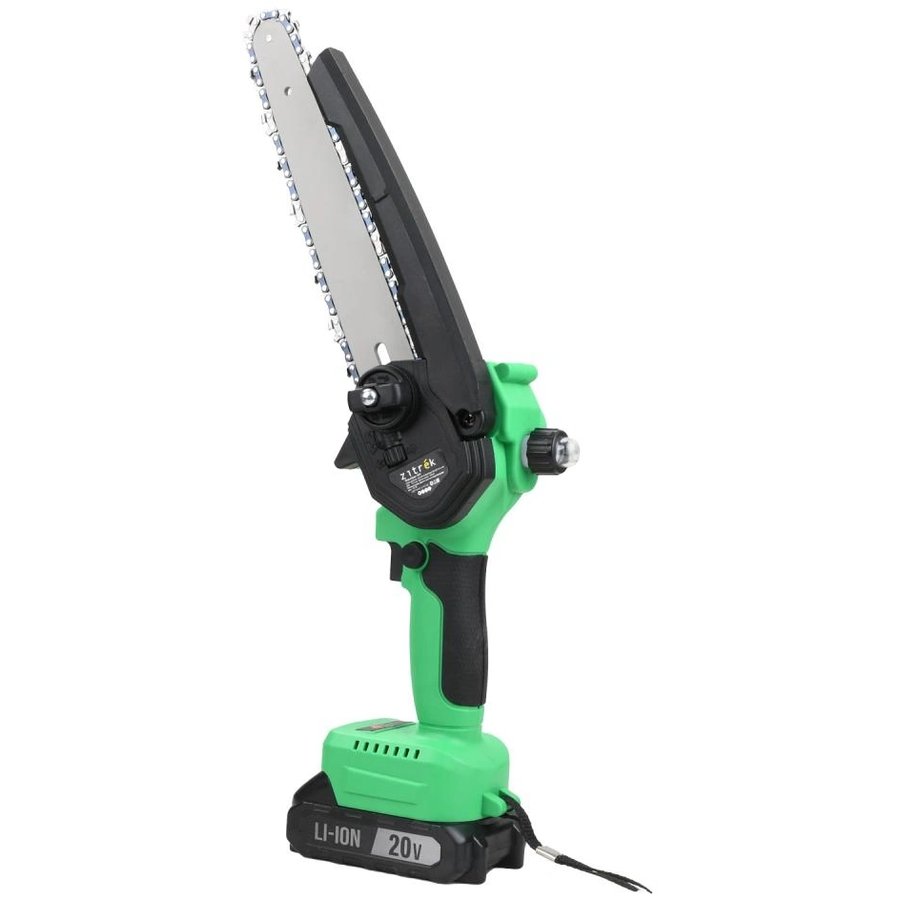 ZITREK GreenSaw 20V, аккумуляторная, 20В, 4Ач, с одним аккумулятором (082-1858)