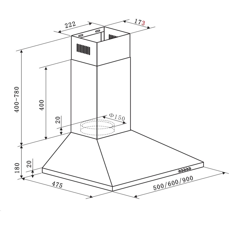 Weissgauff Zosma 60 PB WH (430901) Белый