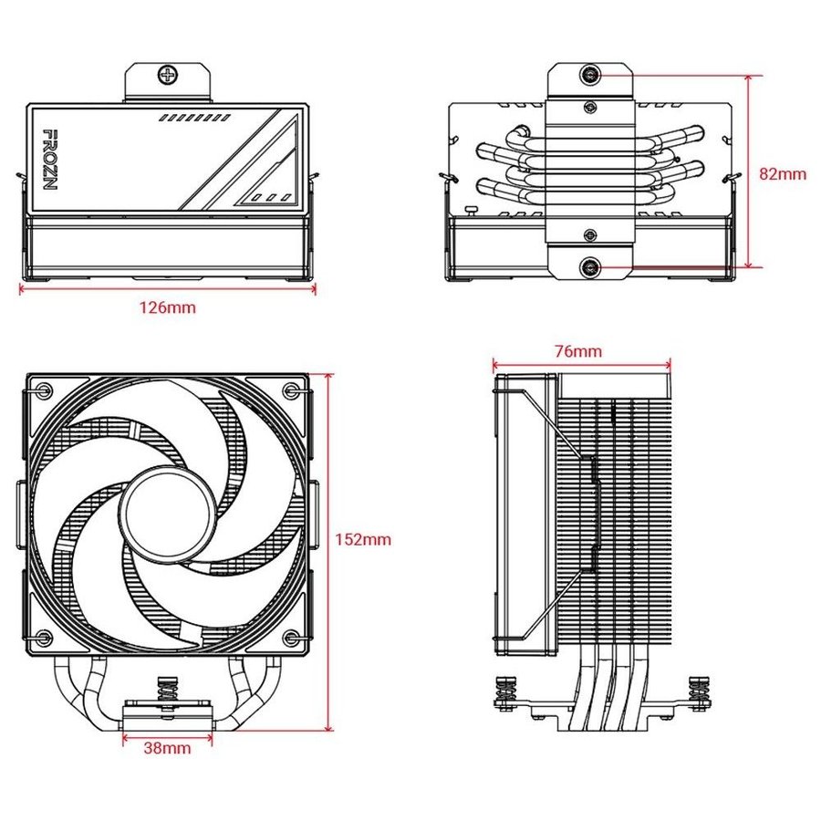 ID-COOLING FROZN A410 SE ARGB