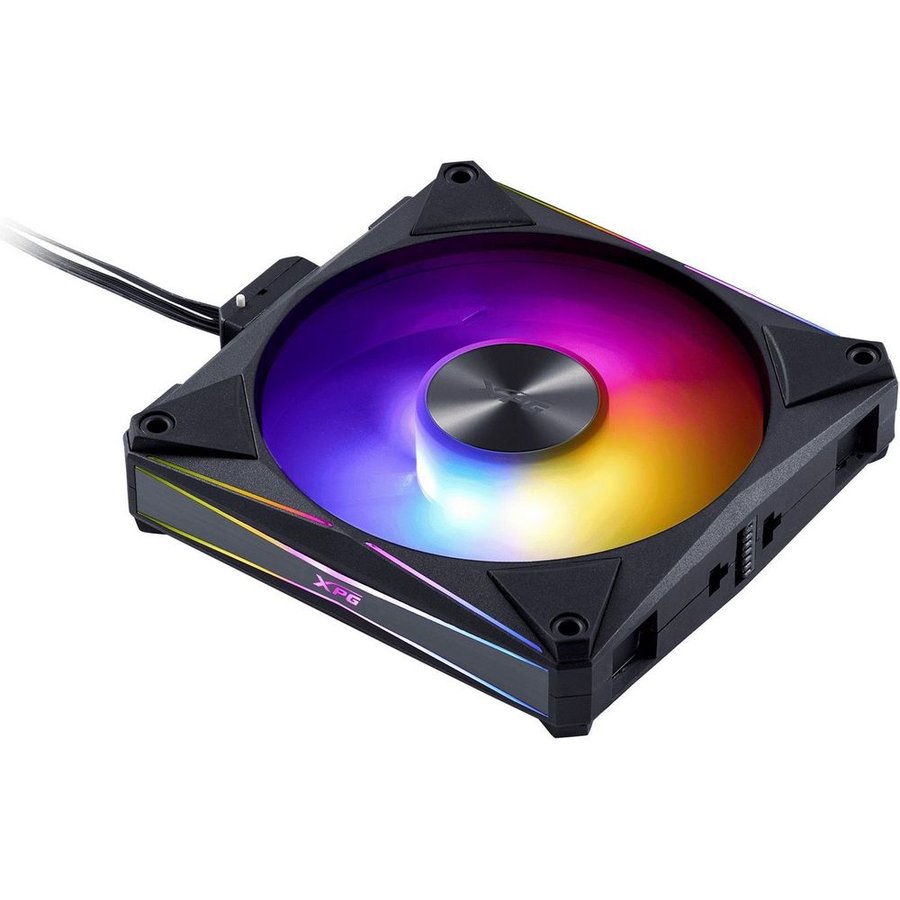 ADATA XPG HURRICANE MAG 120 PWM ARGB Black (4 шт.) (HURRICANEMAG120ARGBPWM4C-BKCWW)