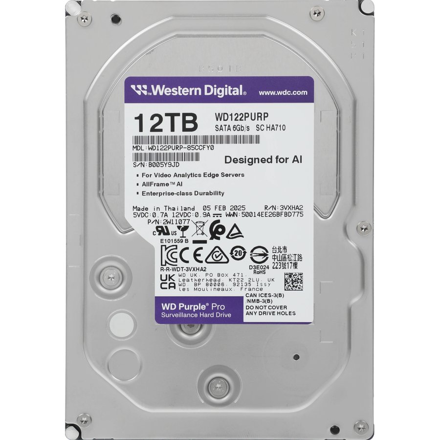 WD Purple Pro 12Tb SATA-III (WD122PURP)