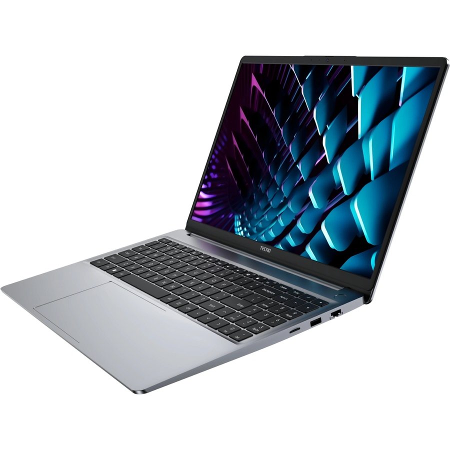 TECNO MegaBook K16SDA (71005000262) AMD Ryzen 5 7430U 2300MHz/16"/1920х1200/16GB/1024GB SSD/AMD Radeon Graphics/Wi-Fi/Bluetooth/Windows 11 Home Grey