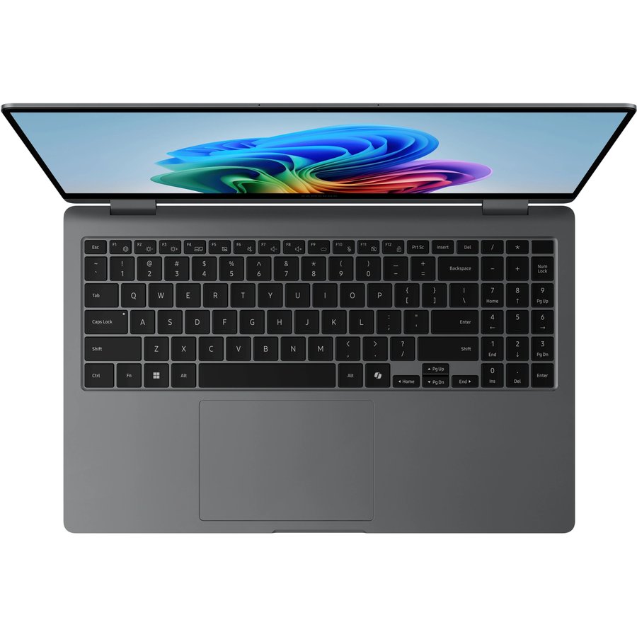 Samsung Galaxy Book 5 360 NP750 (NP750QHA-LG1IN) Intel Core Ultra 5 226V 2100MHz/15.6"/1920x1080/16GB/512GB SSD/Intel Arc/Wi-Fi/Bluetooth/Windows 11 Home Grey