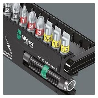 WERA WE-057682, длина стержня 25мм, 10 предметов (WE-057682)