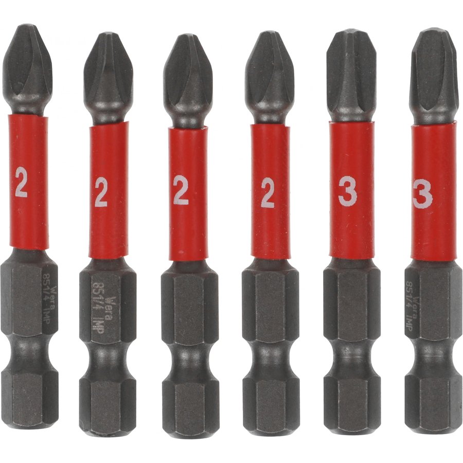 WERA WE-057691, универсальные, шестигранный (1/4HEX - E), 6шт (WE-057691)
