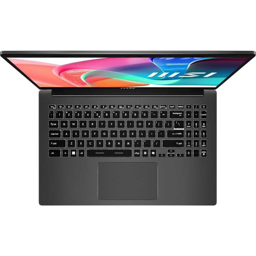 MSI Modern 15 F1MG-1071XRU (9S7-15S111-1071_Win11P) Intel Core 7 150U 1800MHz/15.6"/1920x1080/16GB/512GB SSD/Intel Graphics/Wi-Fi/Bluetooth/Windows 11 Pro Gray