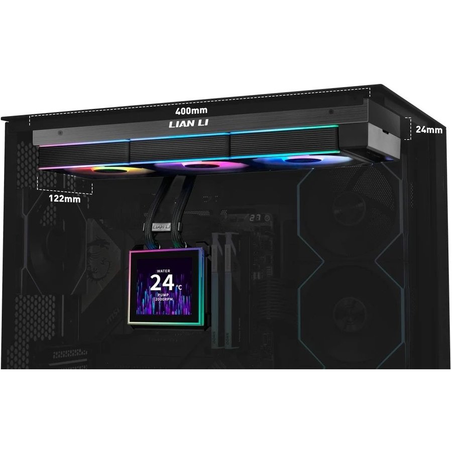 Lian Li HydroShift II LCD-S 360CL Black (G89.GHS2LCDS36CB.R0)