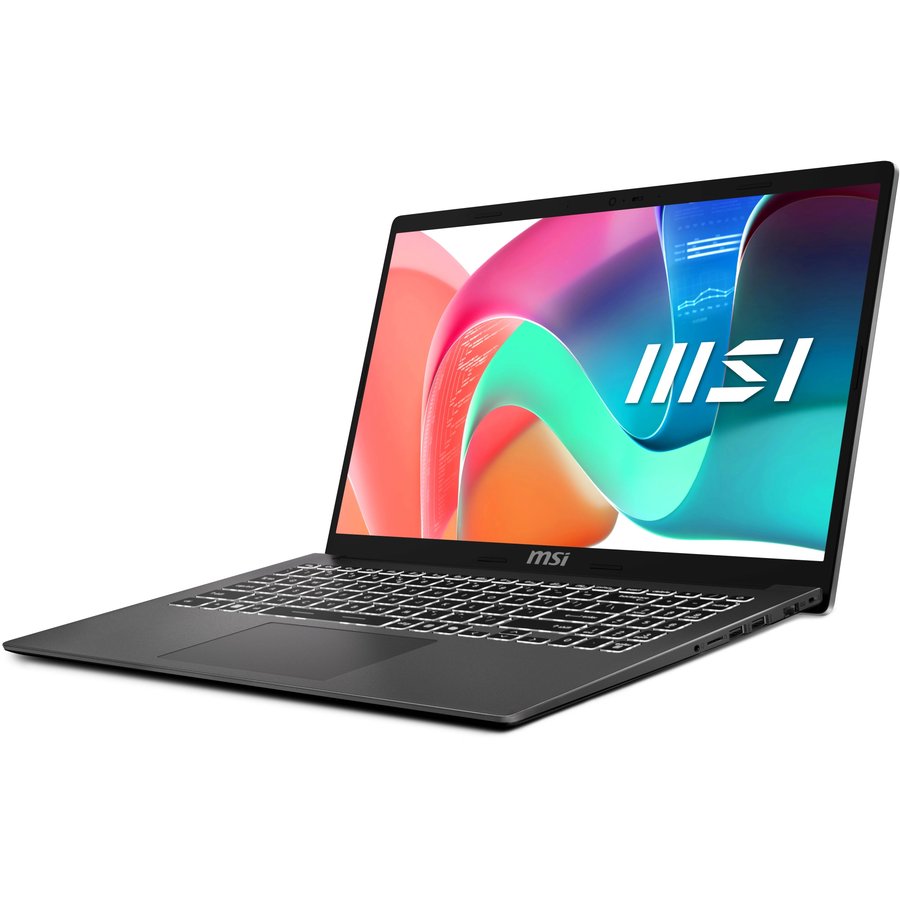 MSI Modern 15 F1MG-1099RU (9S7-15S111-1099) Intel Core 7 150U 1800MHz/15.6"/1920x1080/16GB/512GB SSD/Intel Graphics/Wi-Fi/Bluetooth/Windows 11 Pro Gray