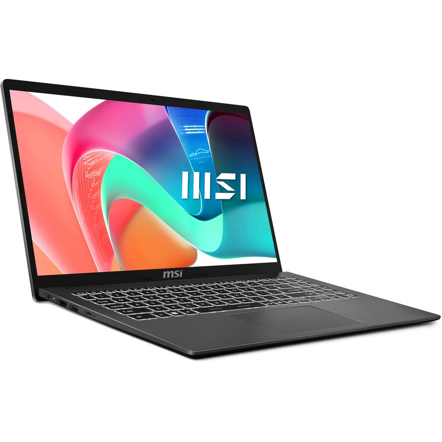 MSI Modern 15 F1MG-1099RU (9S7-15S111-1099) Intel Core 7 150U 1800MHz/15.6"/1920x1080/16GB/512GB SSD/Intel Graphics/Wi-Fi/Bluetooth/Windows 11 Pro Gray