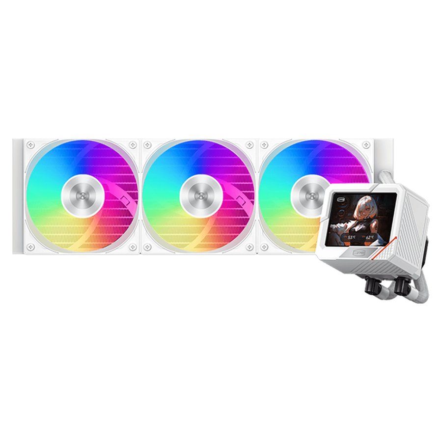 PCCOOLER GT360 ARGB Display WH