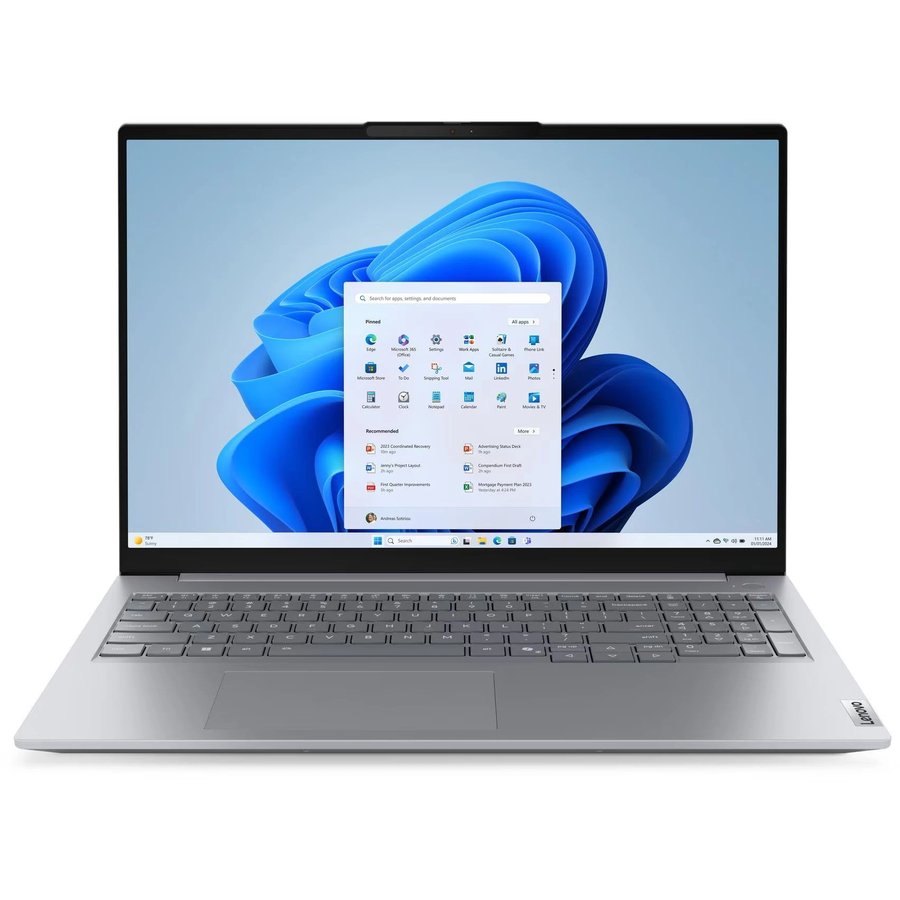 Lenovo ThinkBook 16 G9 IRL (21US006FGQ) Intel Core 7 240H 2500MHz/16"/1920x1200/32GB/1024GB SSD/Intel Graphics/Wi-Fi/Bluetooth/Windows 11 Pro Grey
