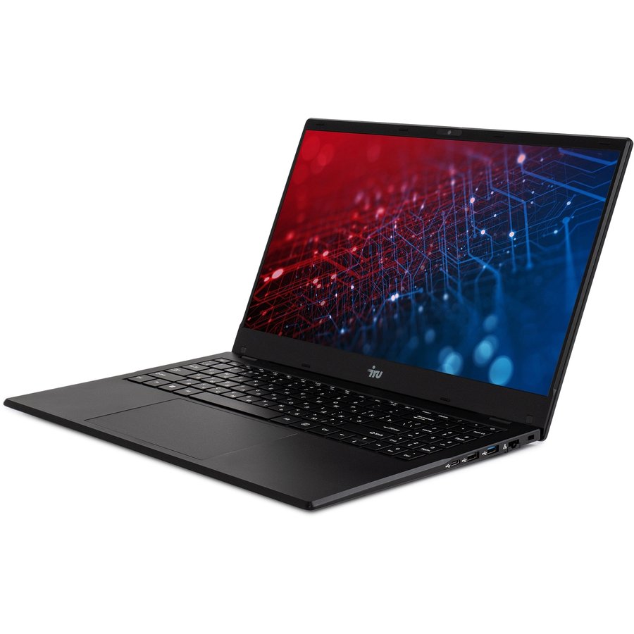 iRU Planio 15ING (2140843) Intel Celeron N4500 1100MHz/15.6"/1920x1080/16GB/512GB SSD/Intel UHD Graphics/Wi-Fi/Bluetooth/DOS Black
