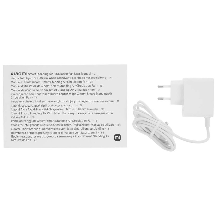 Xiaomi Smart Standing Air Circulation Fan (BHR9849EU) Белый