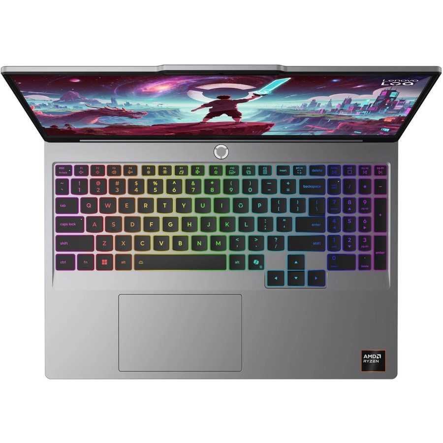 Lenovo LOQ 15AHP11 (83TN003FPS) AMD Ryzen 7 250 3300MHz/15.3"/1920x1200/16GB/512GB SSD/NVIDIA GeForce RTX 5050 8GB/Wi-Fi/Bluetooth/Без ОС Grey