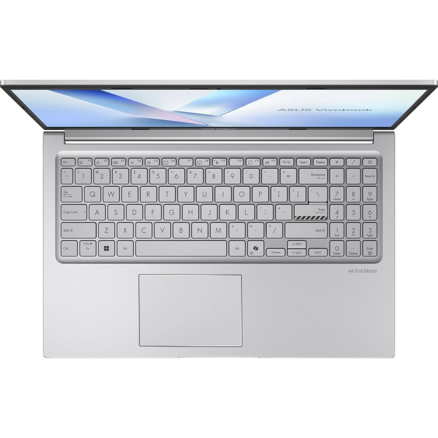 Asus Vivobook 15 X1504MA-BQ058 (90NB17I2-M01120) Intel Core 5 320 1500MHz/15.6"/1920x1080/16GB/512GB SSD/Intel Graphics/Wi-Fi/Bluetooth/Без ОС Silver