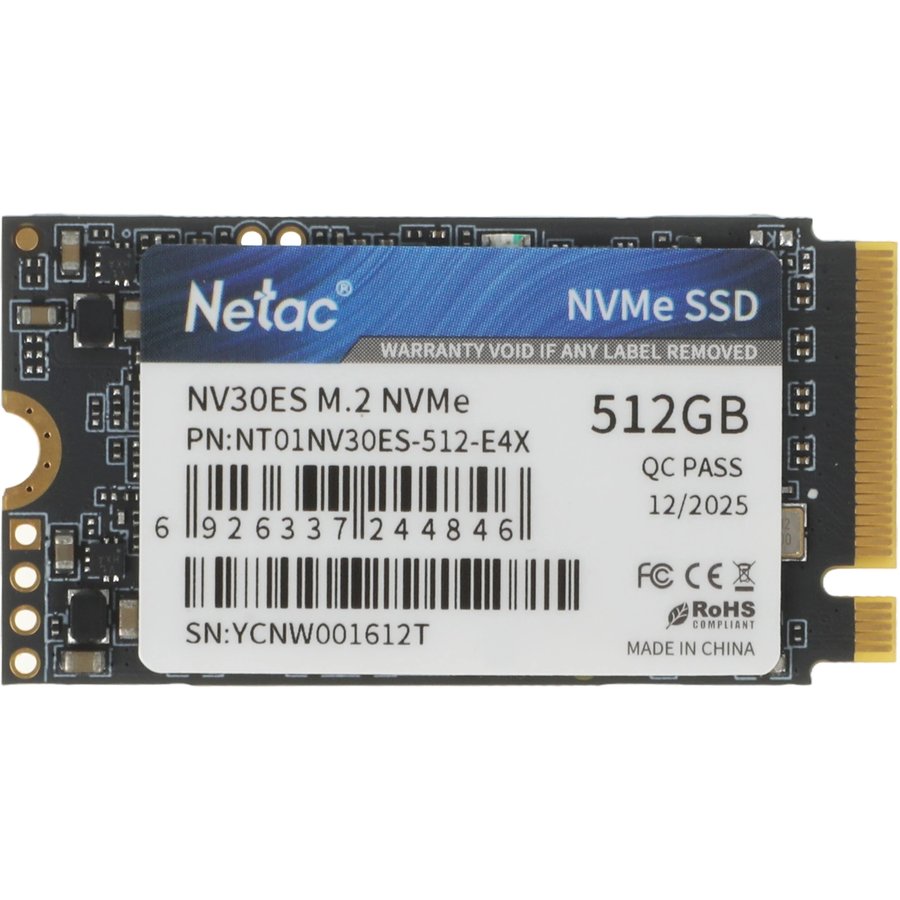 Netac NV30ES SSD 512GB (NT01NV30ES-512-E4X)