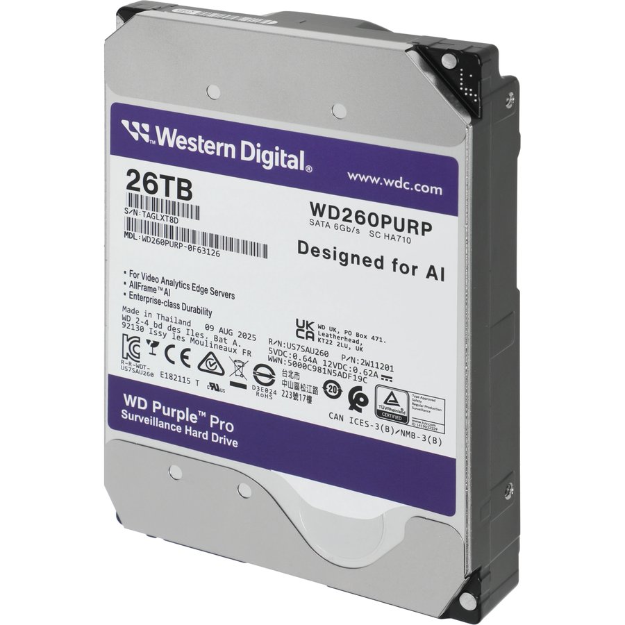 WD Purple Pro 26TB SATA-III (WD260PURP)