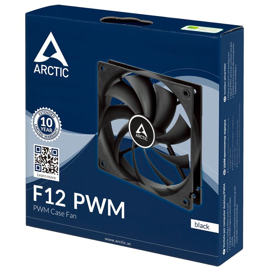 Arctic F12 PWM PST Black (ACFAN00200A)