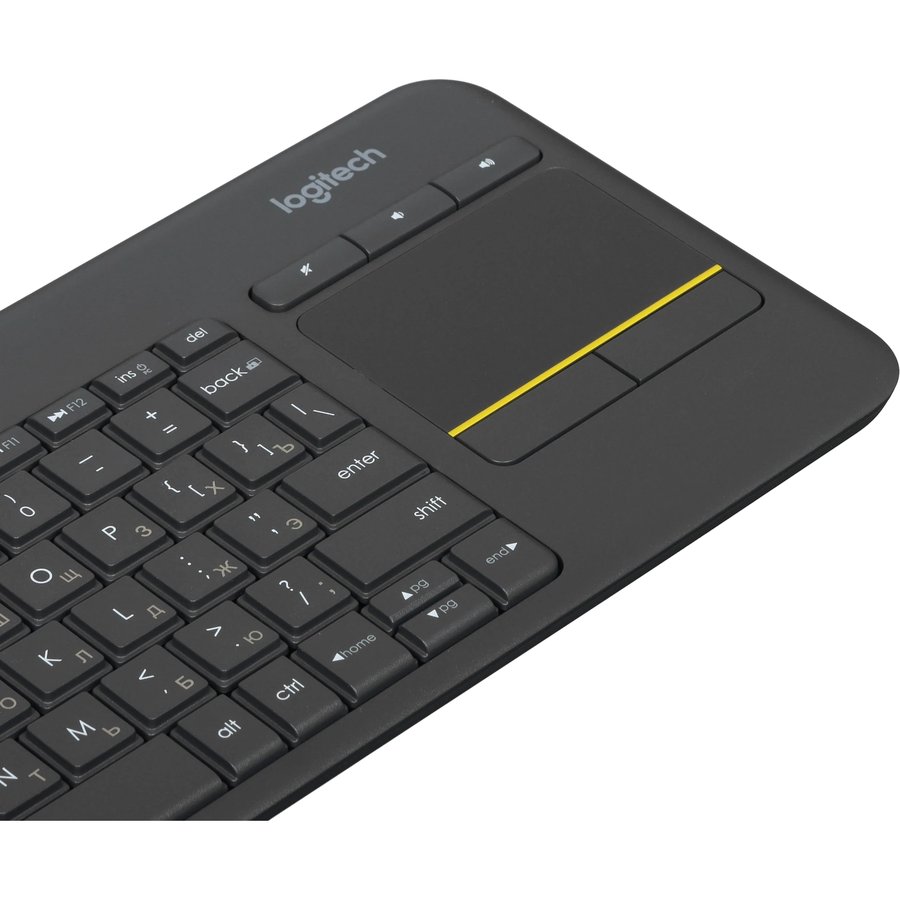Logitech K400 Wireless Touch Plus Black (920-007173)