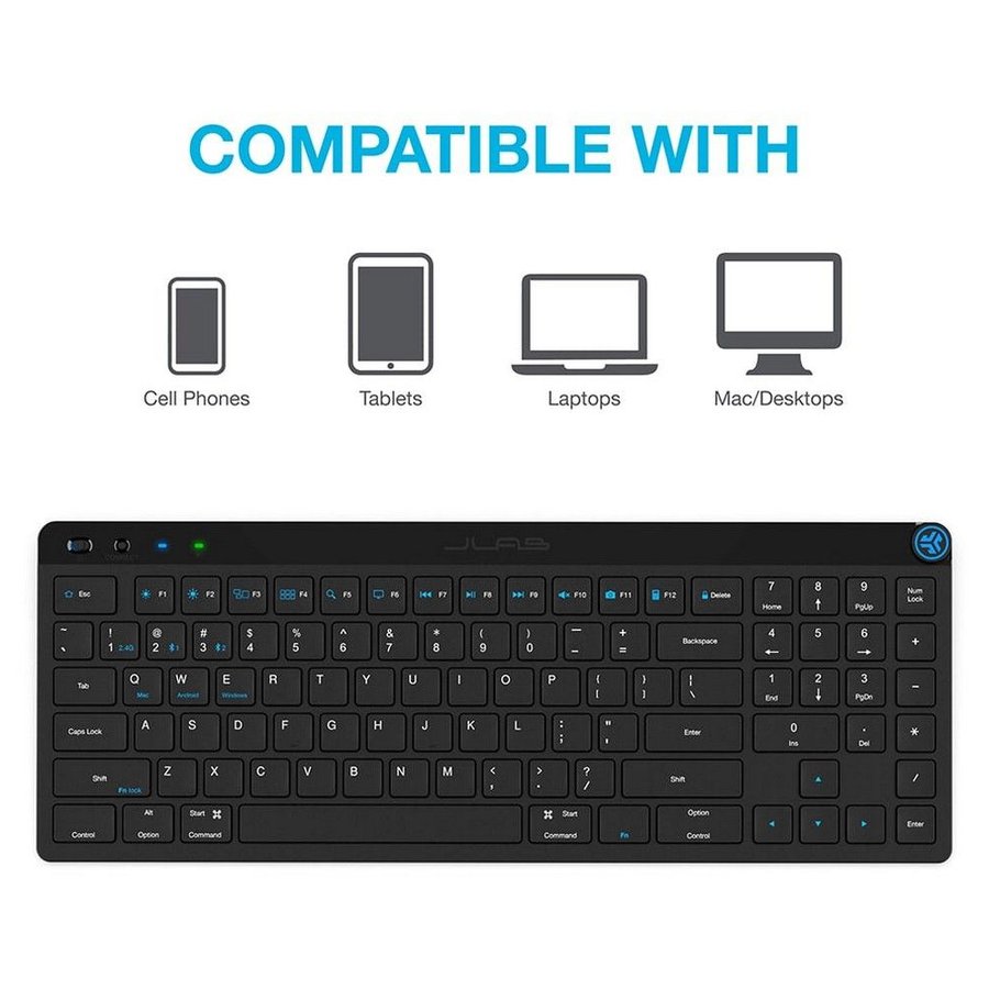 Jlab JBuds Keyboard Black (IEUKJBUDSKEYRBLK4)