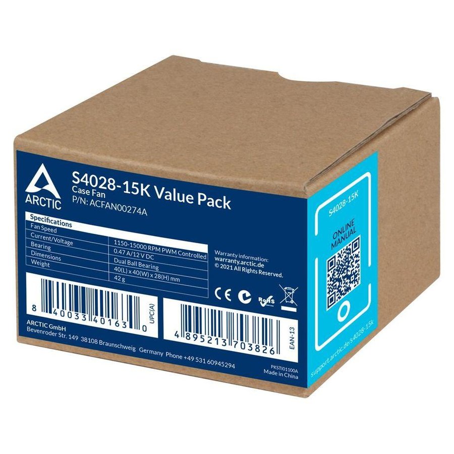 Arctic S4028-15K, 5 шт. (ACFAN00274A)