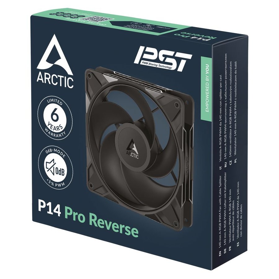 Arctic P14 Pro Reverse Black (ACFAN00329A)