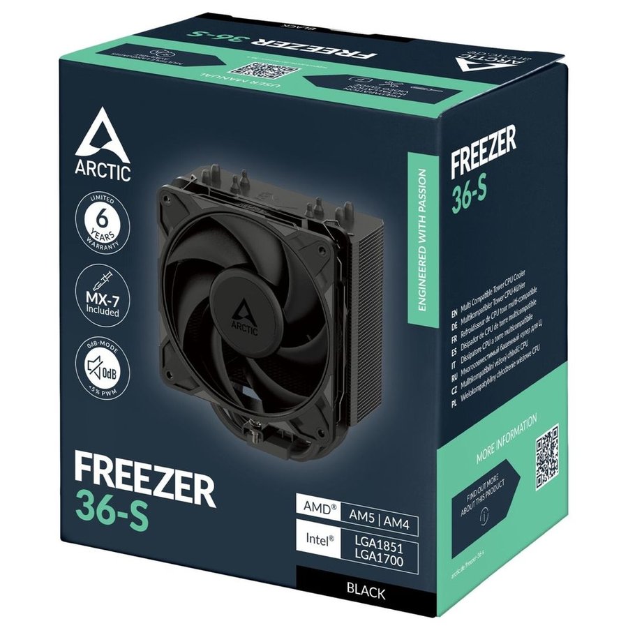 Arctic Freezer 36-S Black (ACFRE00196A)