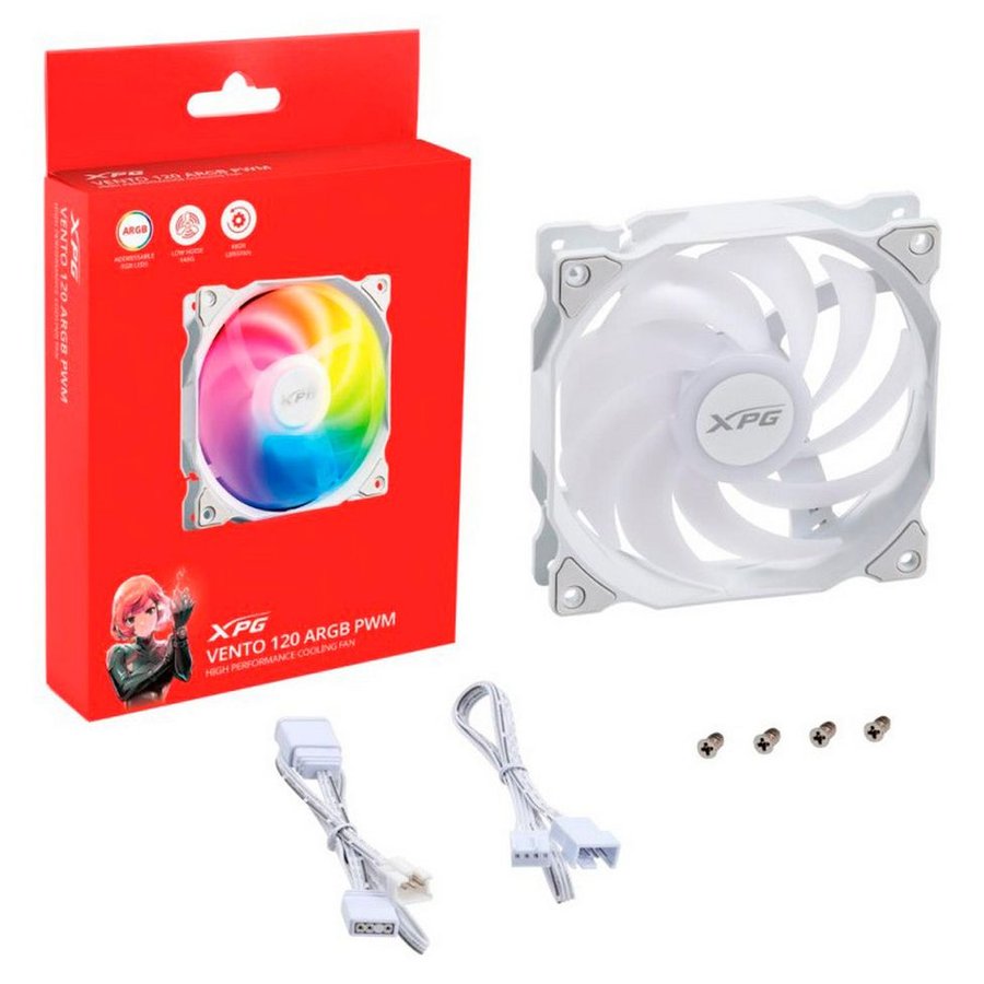 ADATA XPG VENTO 120 ARGB PWM White (VENTO120ARGBPWM-WHCWW)