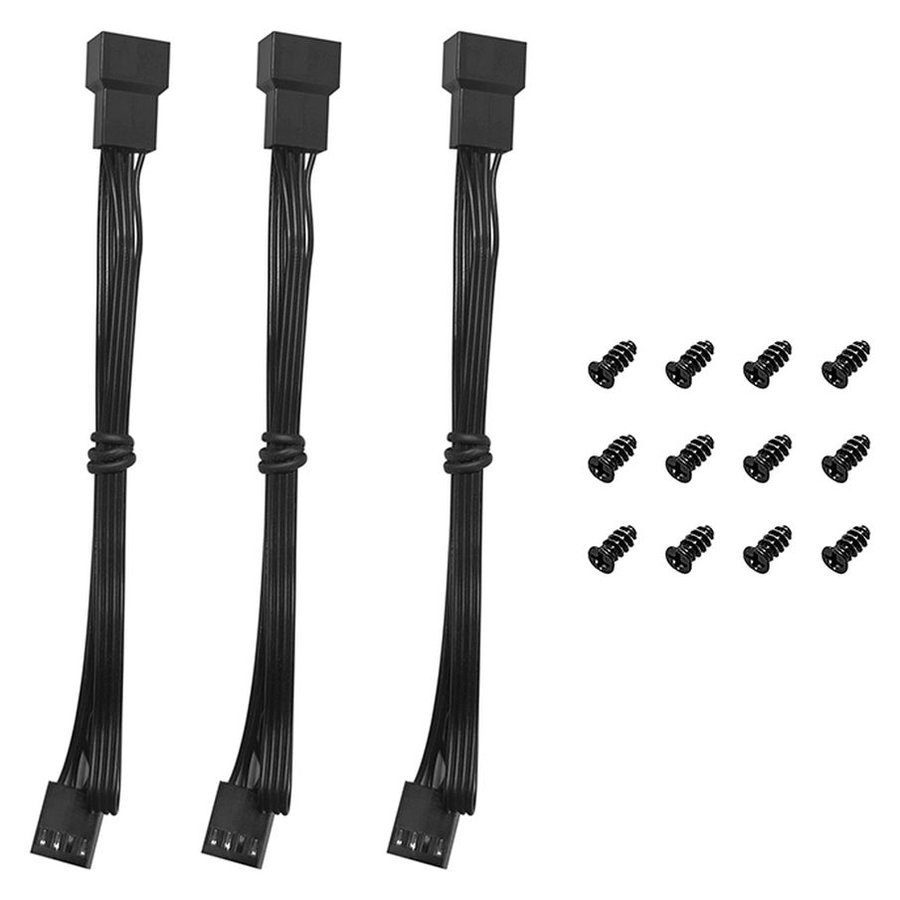 DeepCool FD12 V2 (3 шт.) (R-FD12V2-BKNPN3-G)