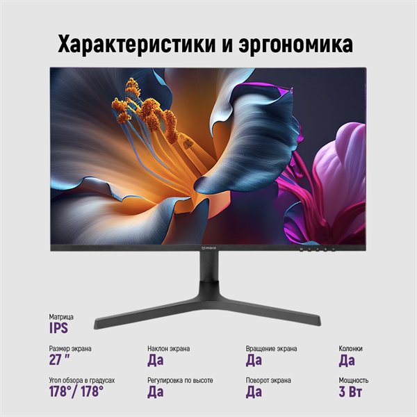 IRBIS 27" SmartView 27 (ISM27QIDL)