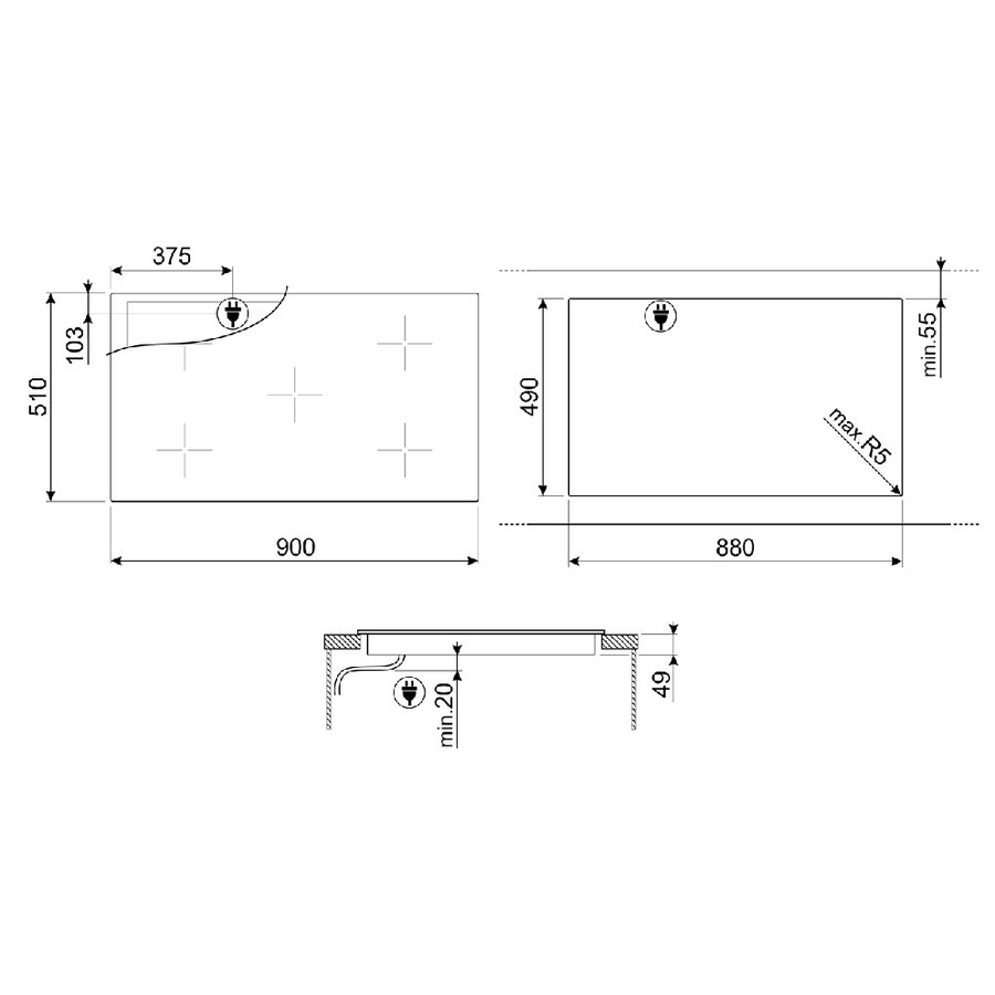 Smeg SI2M7953DW