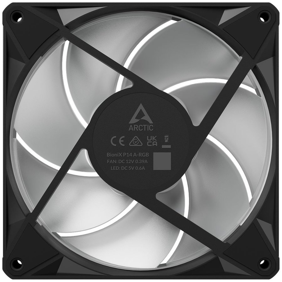 Arctic P14 A-RGB Black (ACFAN00339A)