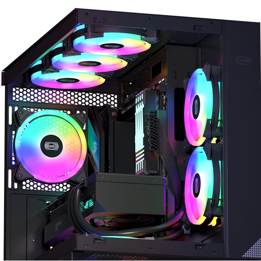 PCcooler F3 T120 ARGB Black (F3 T120 ARGB BK)