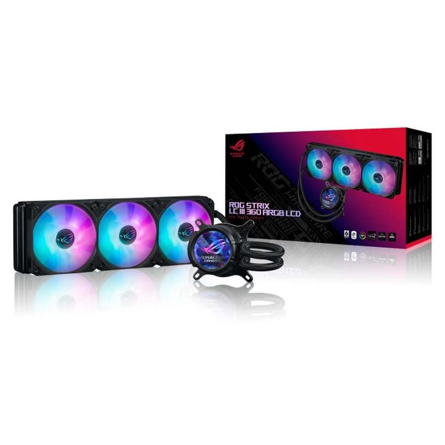 ASUS ROG STRIX LC III 360 ARGB LCD Black (90RC00W1-M0UAY0)