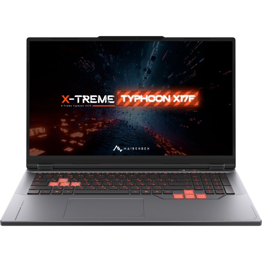 Maibenben X17F-R77435 (X17F-R774350G34LG4E10) AMD Ryzen 7 7445HS 3200MHz/17.3"/1920x1080/16GB/1024GB SSD/NVIDIA GeForce RTX 3050 4GB/Wi-Fi/Bluetooth/Linux Grey