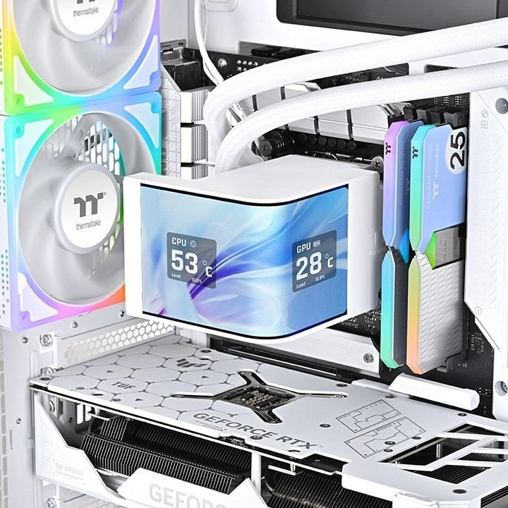 Thermaltake MAGCurve 360 Ultra ARGB Snow (CL-W454- PL12SW-A)