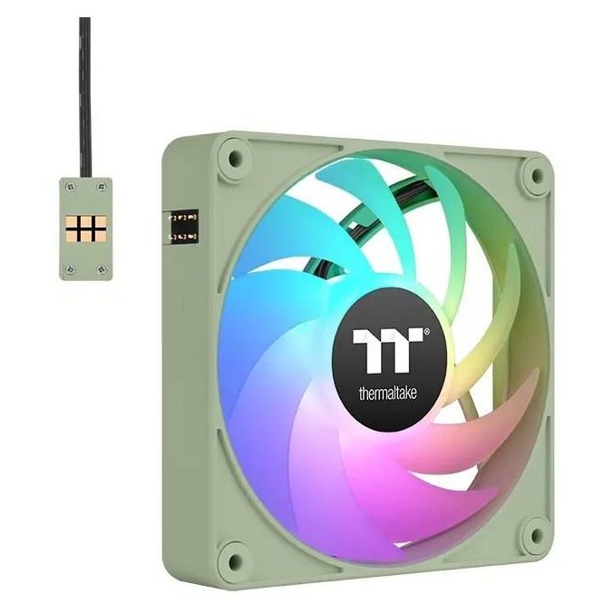 Thermaltake CT140 EX ARGB Sync PC Cooling Fan Matcha Green (CL-F197-PL14MG-A)