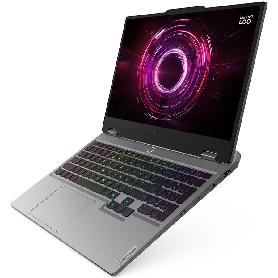 Lenovo LOQ 15AHP10 (83JG003DPB) AMD Ryzen 5 220 3200MHz/15.6"/1920x1080/16GB/512GB SSD/NVIDIA GeForce RTX 5050 8GB/Wi-Fi/Bluetooth/Без ОС Grey