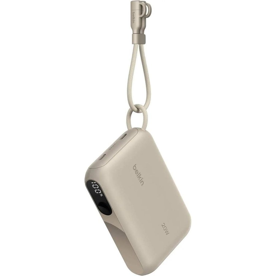Belkin BoostCharge Power Bank 10K with Display Sand (BPB027hqSD)