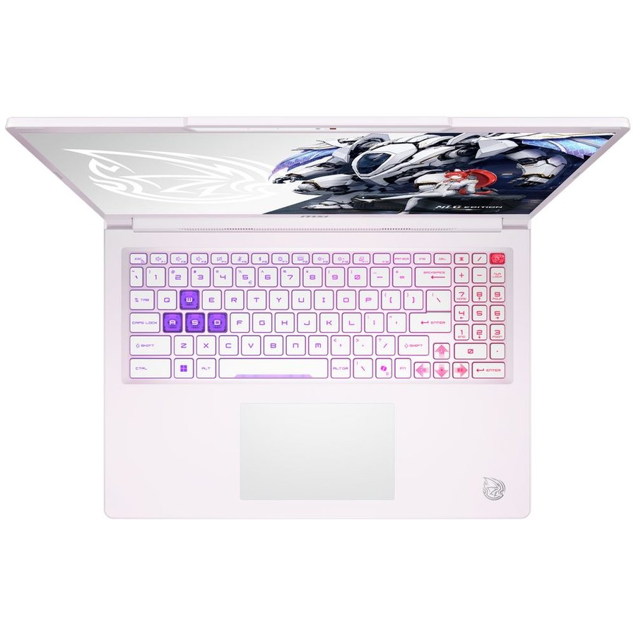 MSI Crosshair A16 HX MLG Edition E8WFK-090XRUY (9S7-265L54-090_Win11P) AMD Ryzen 9 8940HX 2400MHz/16"/2560x1600/16GB/1024GB SSD/NVIDIA GeForce RTX 5060 8GB/Wi-Fi/Bluetooth/Windows 11 Pro White
